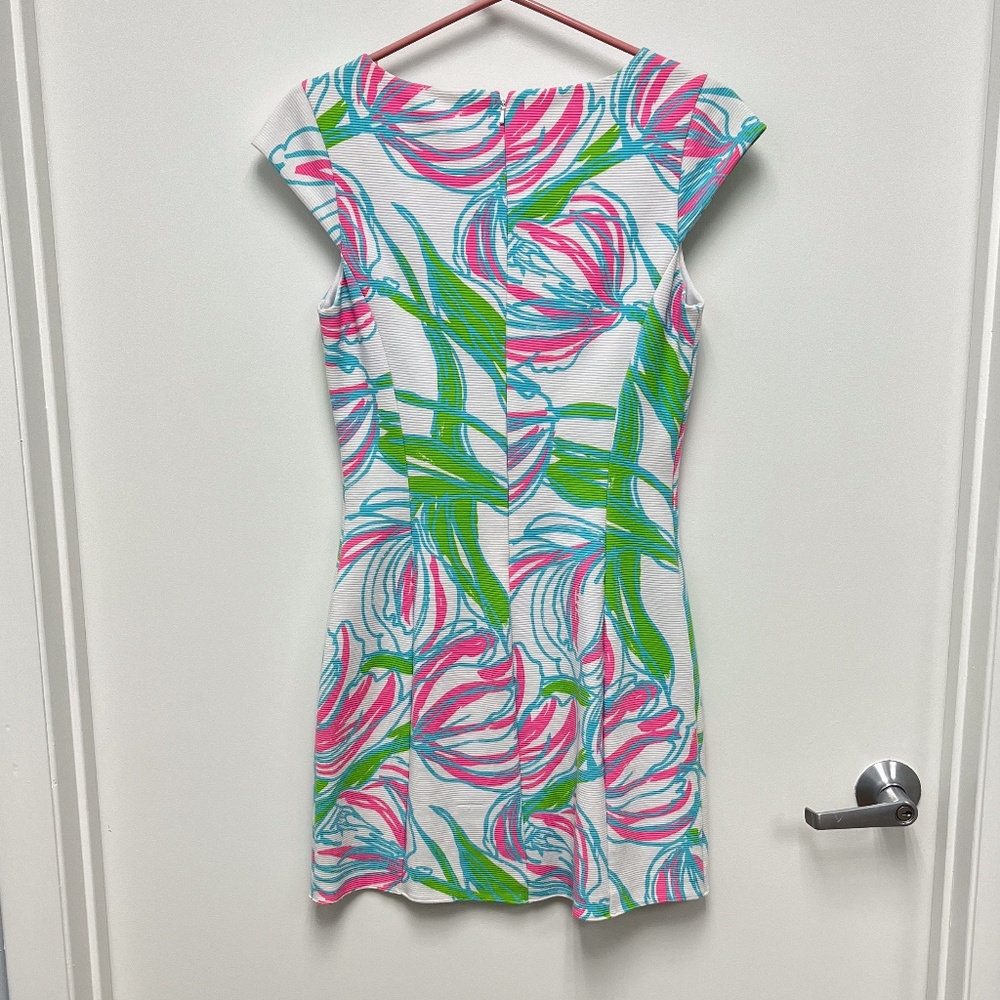 Floral Printed Lilly Pulitzer Dress - Picture 4 of 4